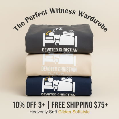 Devoted Christian Bed by Nine T-Shirt_stacked_promotion