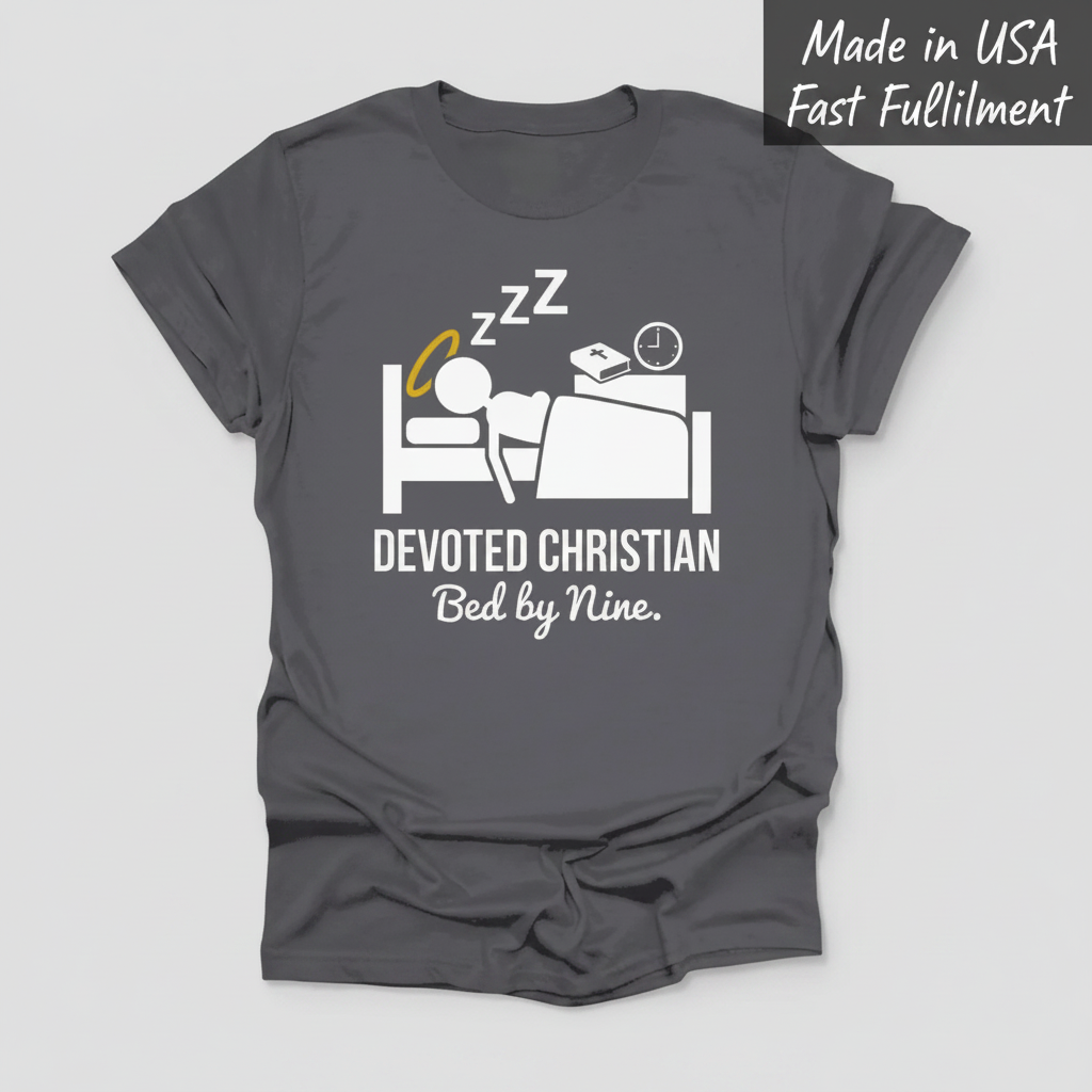 Devoted Christian Bed by Nine T-Shirt_clean