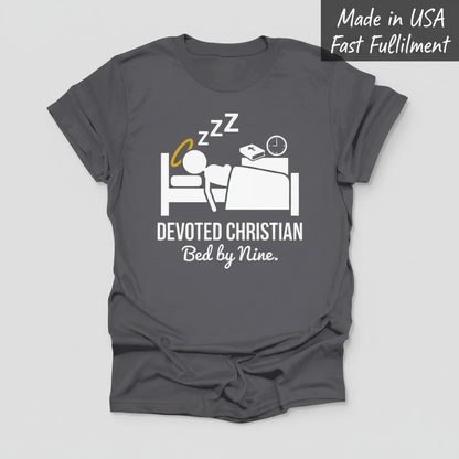 Devoted Christian Bed by Nine T-Shirt_clean
