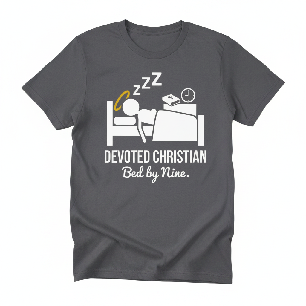 Devoted Christian Bed by Nine T-Shirt_review_5star