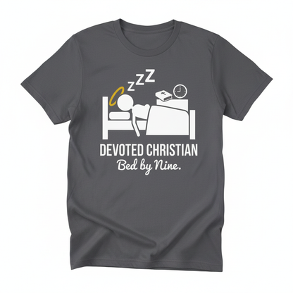 Devoted Christian Bed by Nine T-Shirt_review_5star