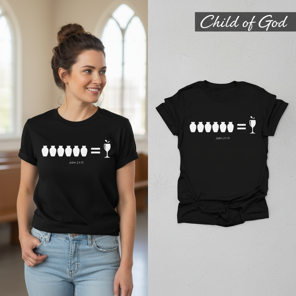 Water-to-Wine Miracle T-Shirt_model_flat