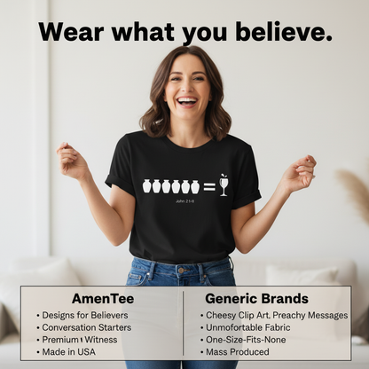 Water-to-Wine Miracle T-Shirt_product_table