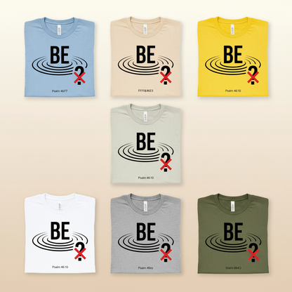 Be Still Scripture T-Shirt_6color_grid
