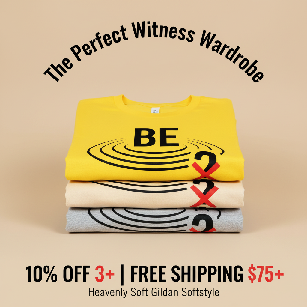Be Still Scripture T-Shirt_stacked_promotion