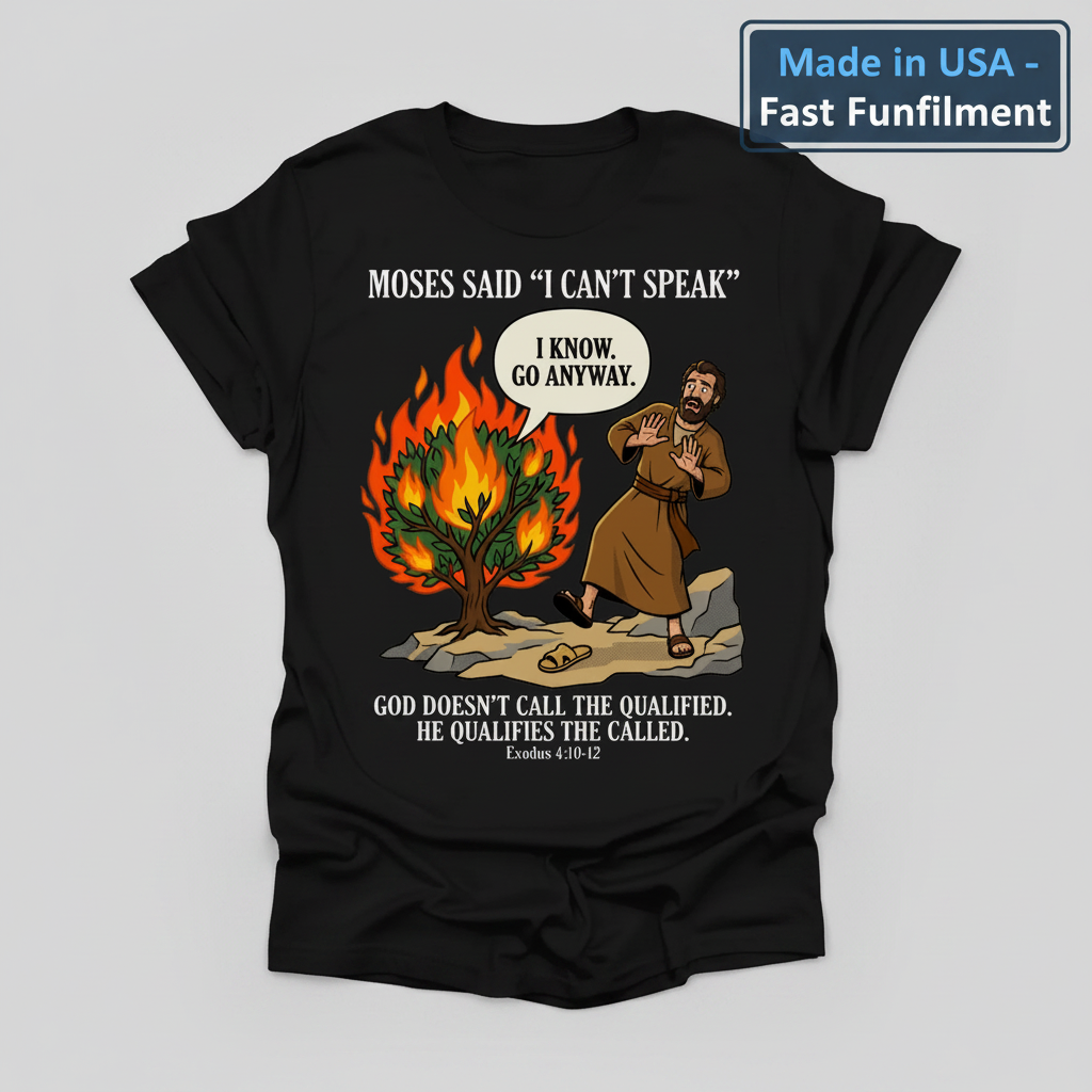 Go Anyway Moses T-Shirt_clean