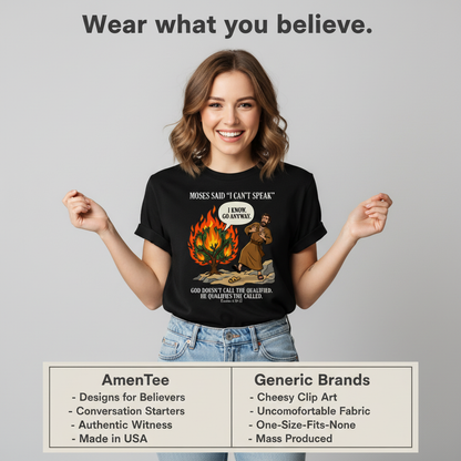 Go Anyway Moses T-Shirt_product_table
