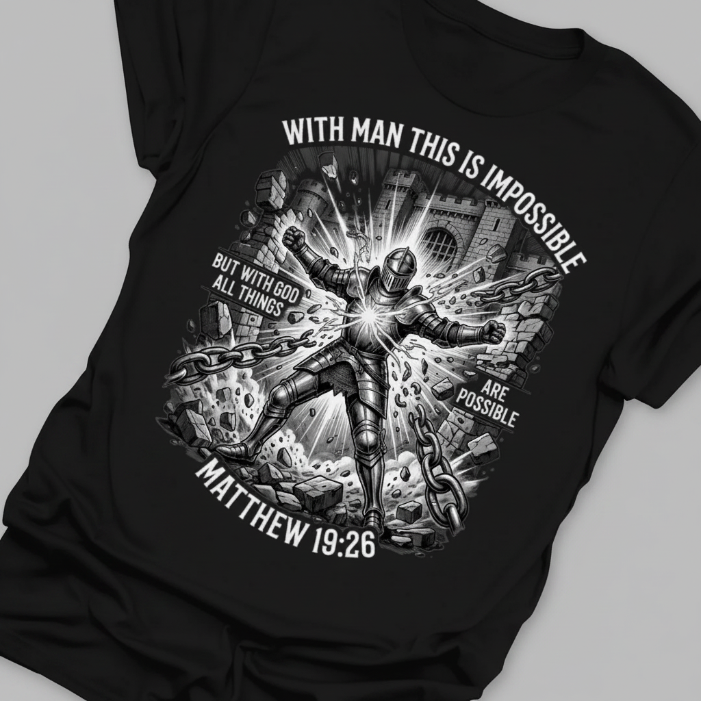 With God All Things Are Possible T-Shirt_extreme_za