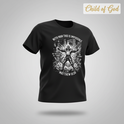With God All Things Are Possible T-Shirt_3d_float