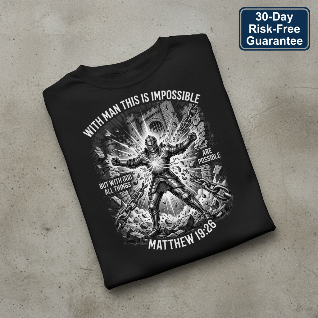 With God All Things Are Possible T-Shirt_fold_tilt