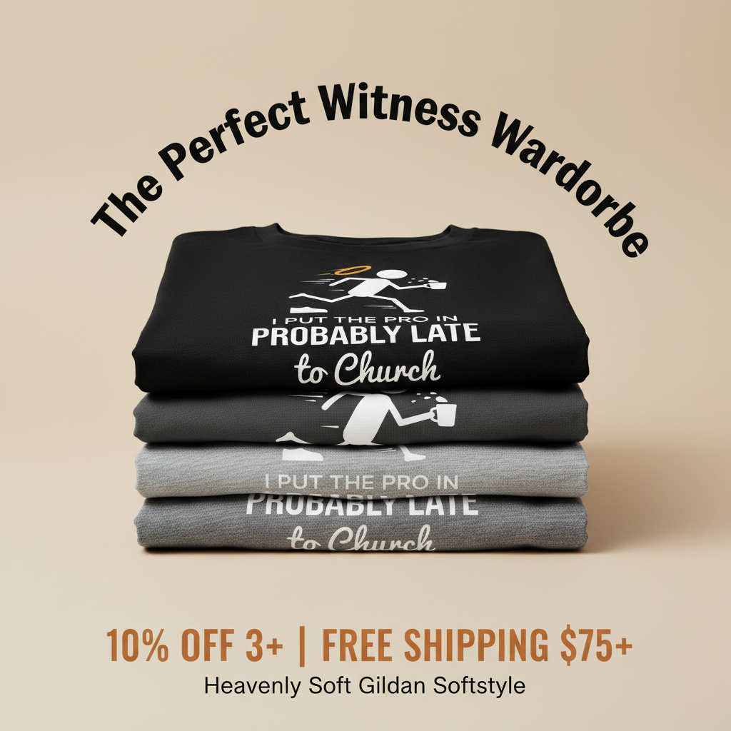 Probably Late to Church T-Shirt_stacked_promotion