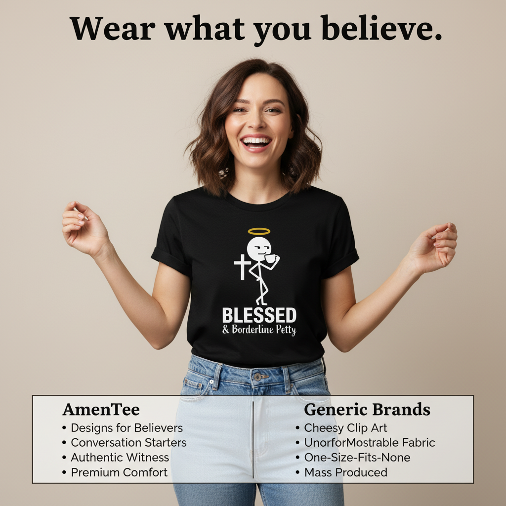 Blessed & Borderline Petty T-Shirt_product_table