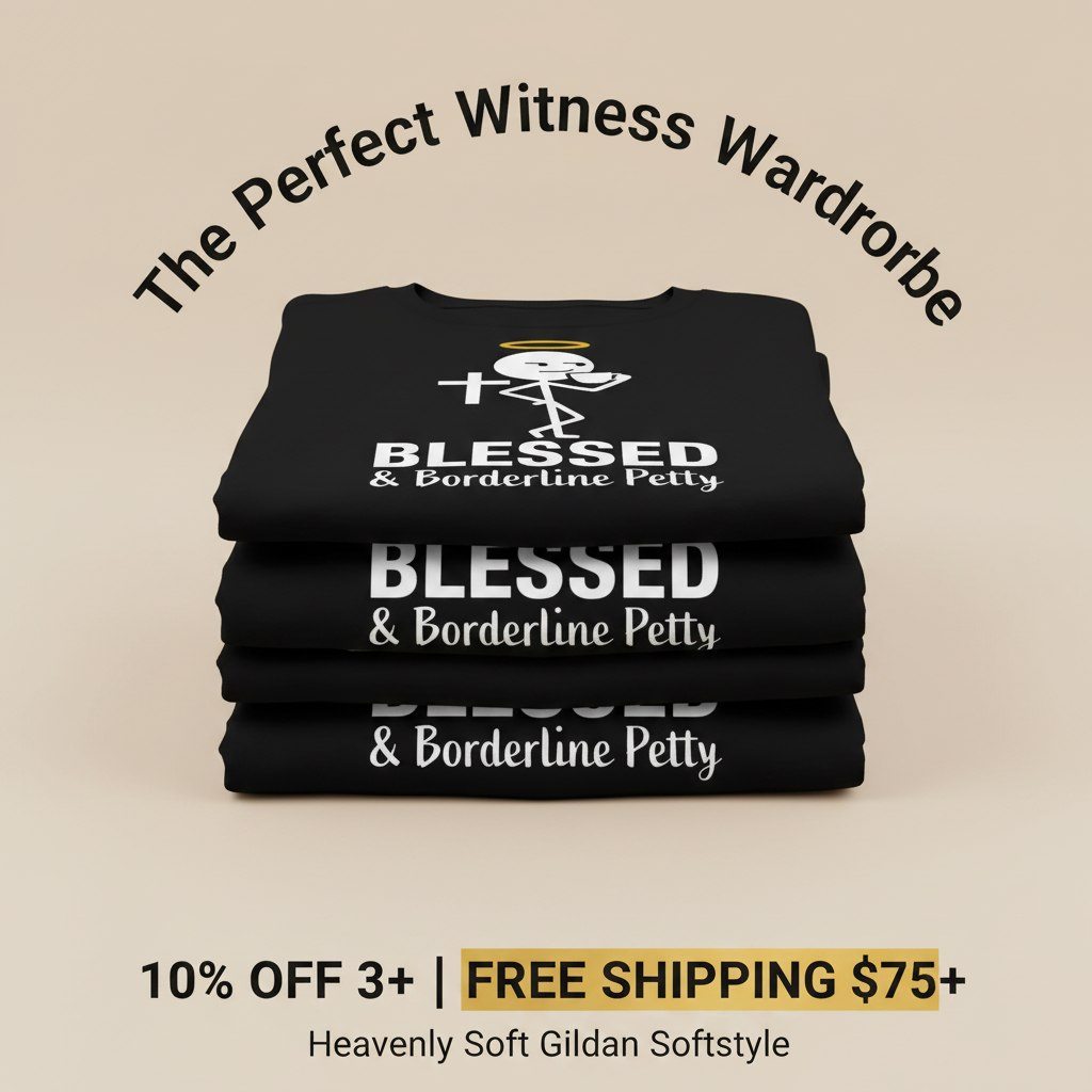 Blessed & Borderline Petty T-Shirt_stacked_promotion