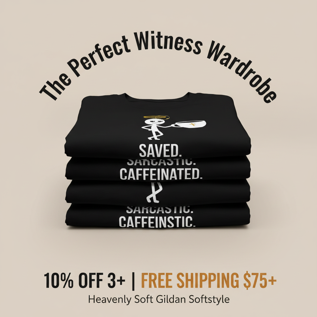 Saved Sarcastic Caffeinated T-Shirt_stacked_promotion