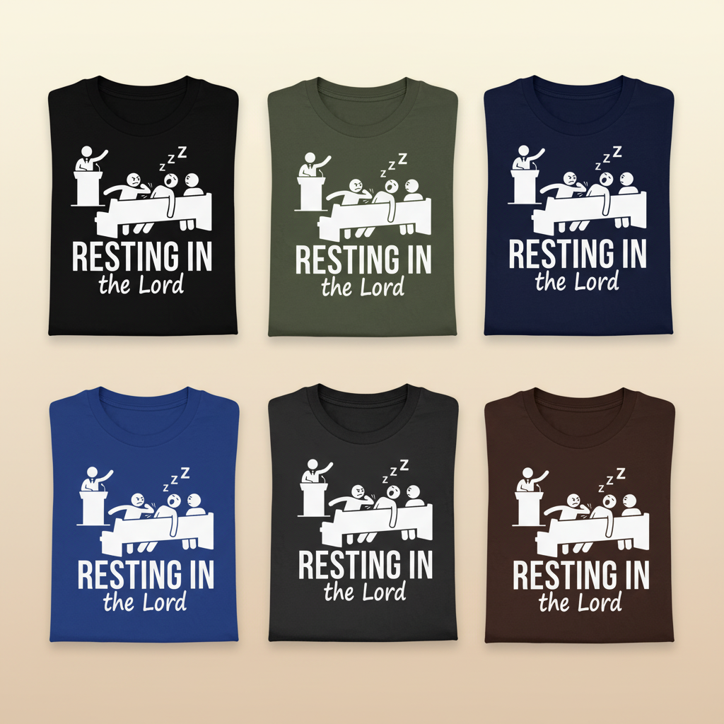 Resting in the Lord T-Shirt_6color_grid