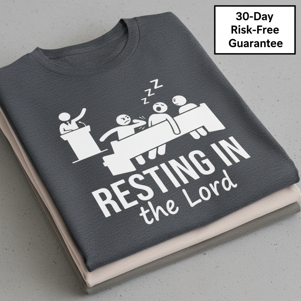Resting in the Lord T-Shirt_stacked_flatlay