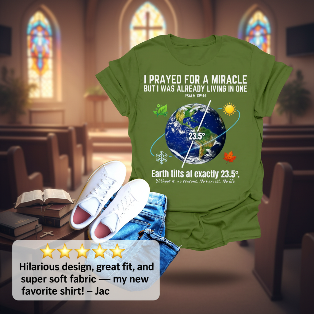 Divine Design Earth Tilt T-Shirt_review_5star