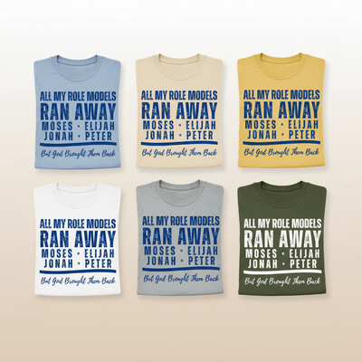 Role Models Ran Away T-Shirt_6color_grid