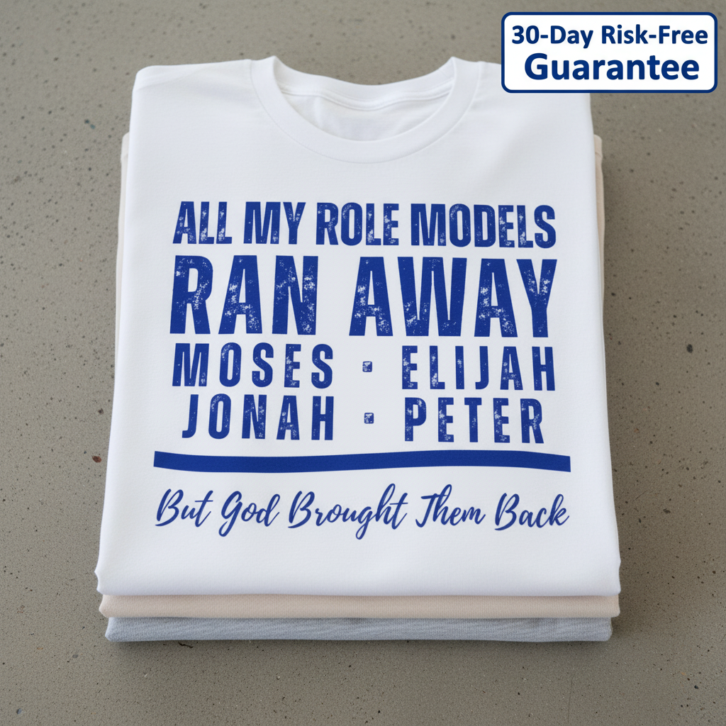 Role Models Ran Away T-Shirt_stacked_flatlay
