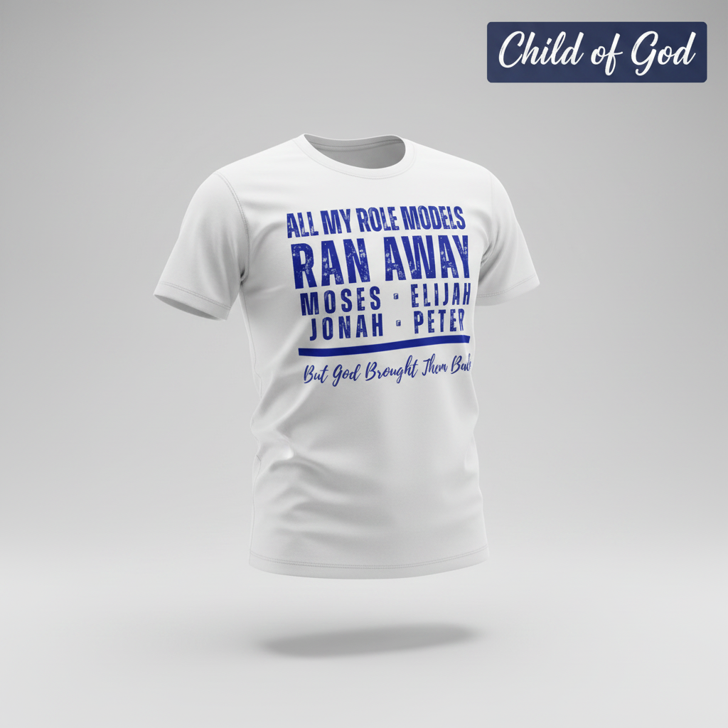 Role Models Ran Away T-Shirt_3d_float