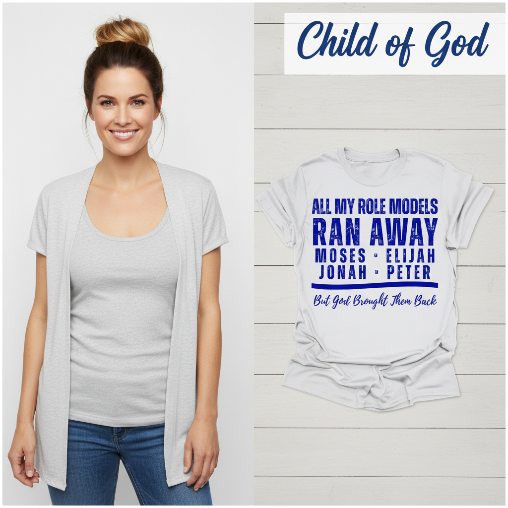Role Models Ran Away T-Shirt_model_flat