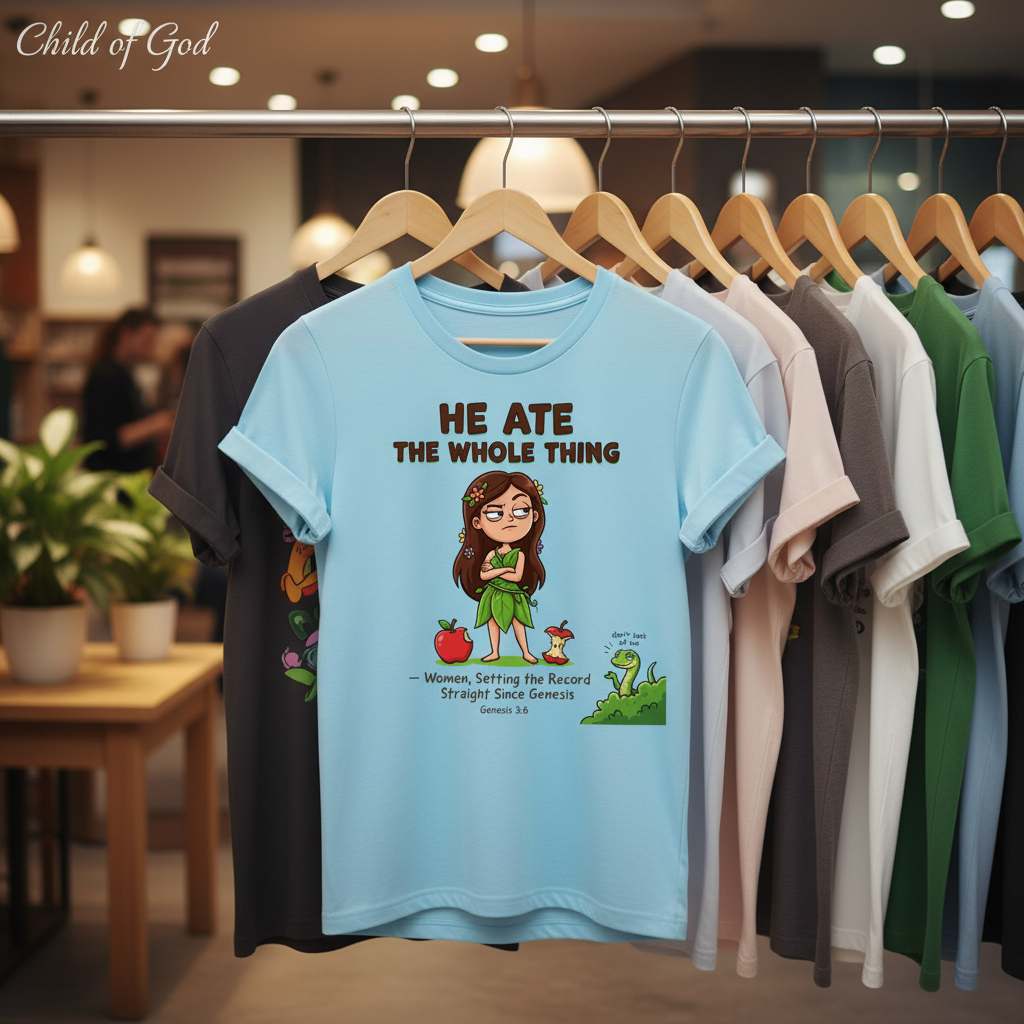 He Ate the Whole Thing T-Shirt_boutique_rack