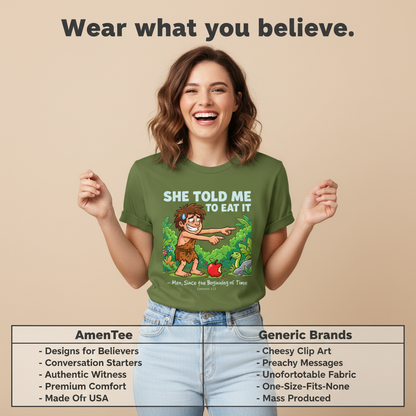 She Told Me to Eat It T-Shirt_product_table