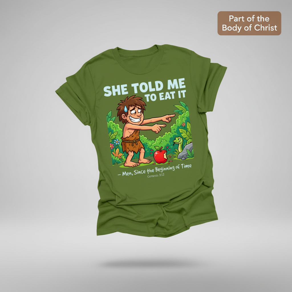 She Told Me to Eat It T-Shirt_3d_float
