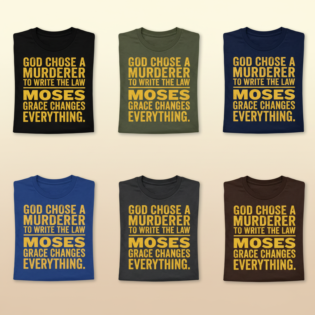 Grace Changes Everything T-Shirt_6color_grid