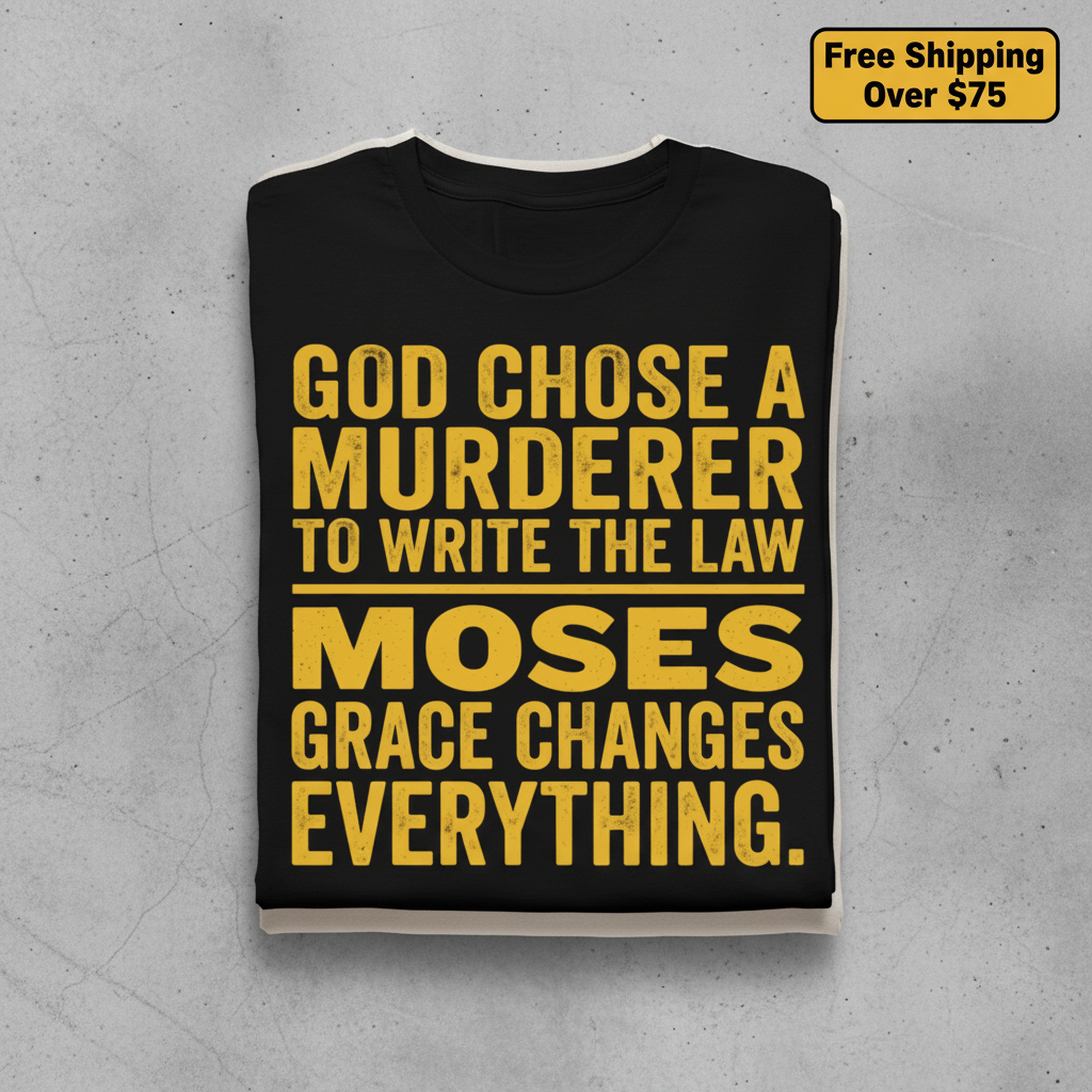 Grace Changes Everything T-Shirt_stacked_flatlay