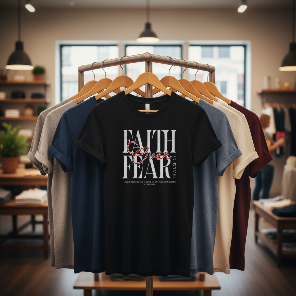 God Is In Control T-Shirt_boutique_rack