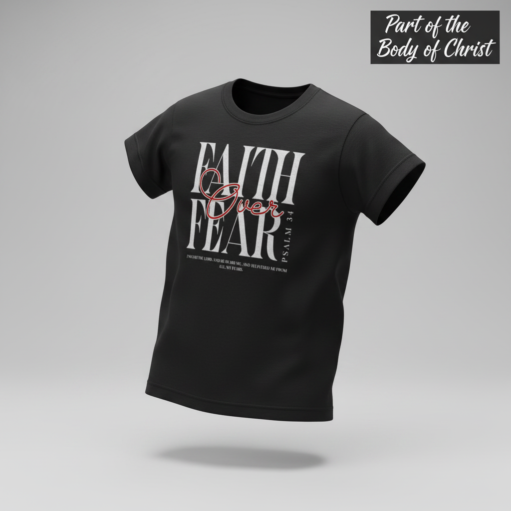 God Is In Control T-Shirt_3d_float