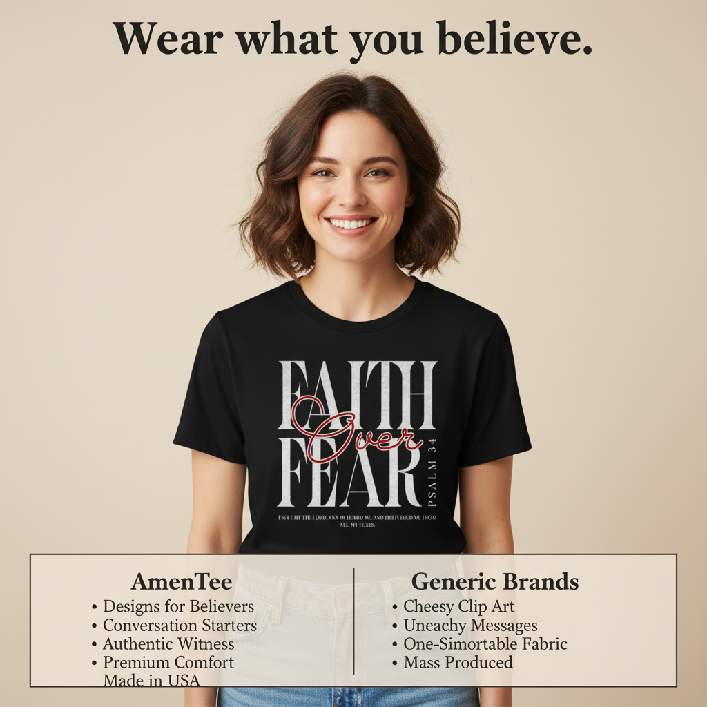 God Is In Control T-Shirt_product_table