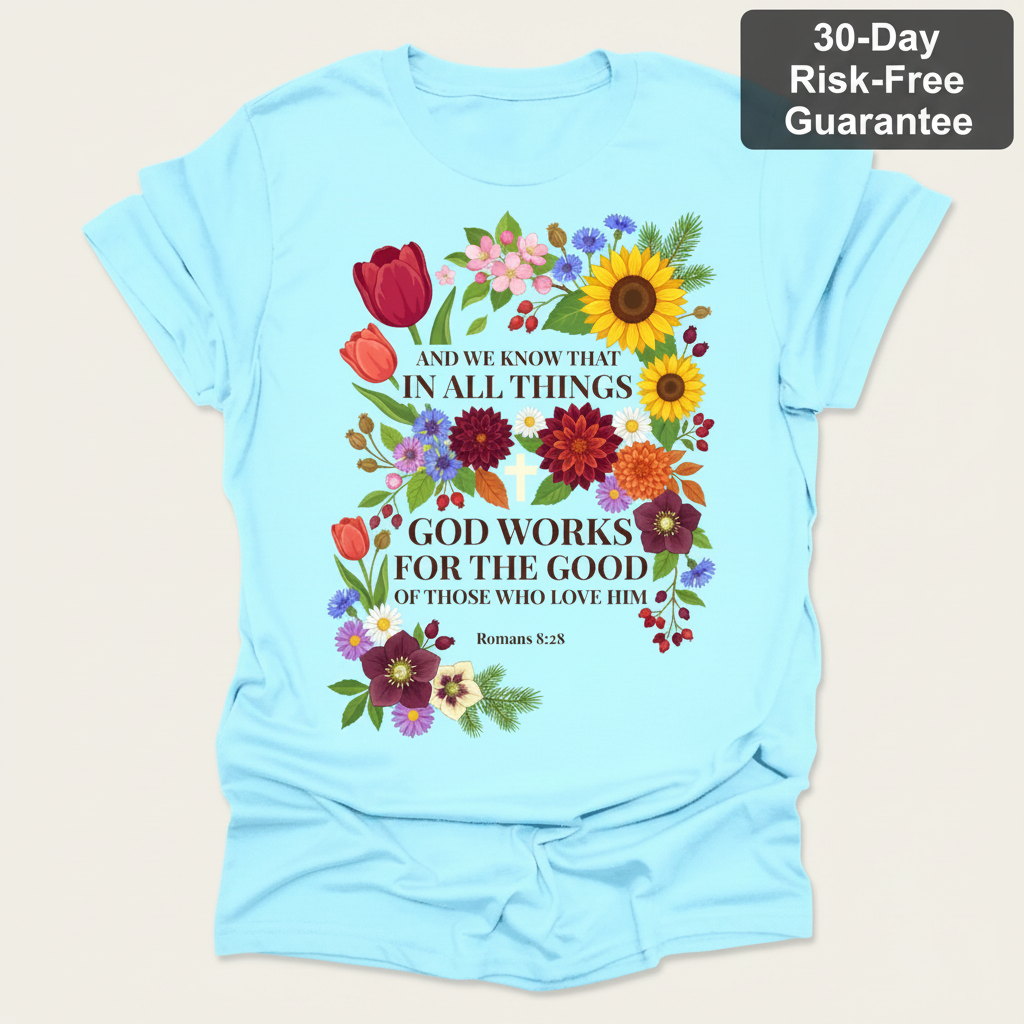 God Works for the Good T-Shirt_clean