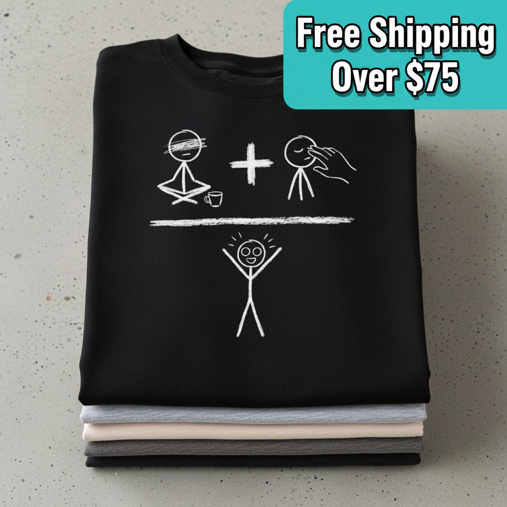 Healing The Blind T-Shirt_stacked_flatlay