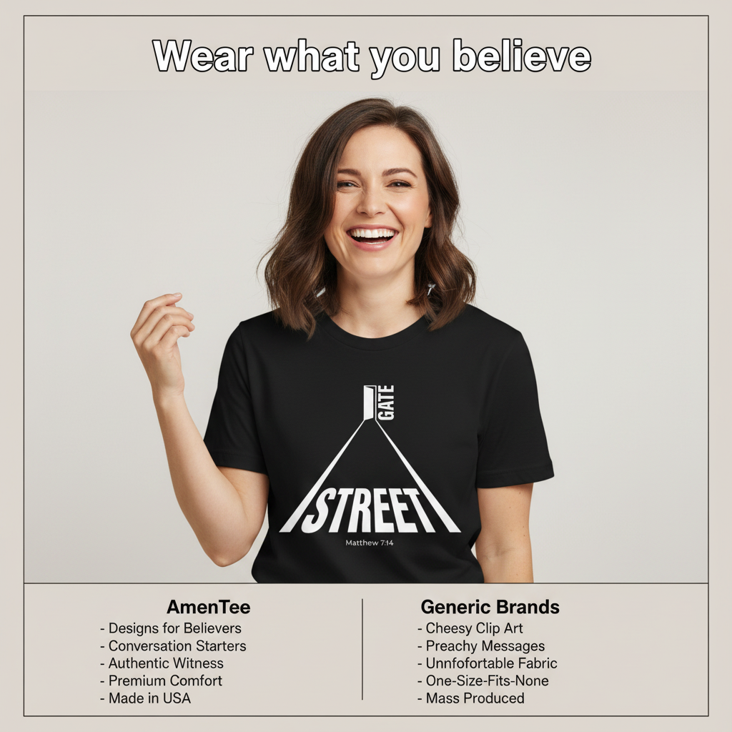 Narrow Gate Street T-Shirt_product_table