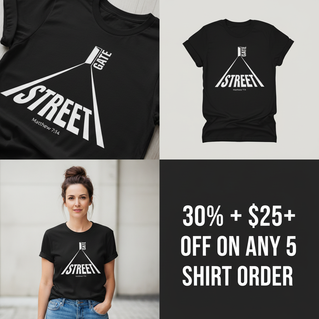 Narrow Gate Street T-Shirt_4_panel