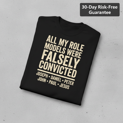 Falsely Convicted Role Models T-Shirt_fold_tilt