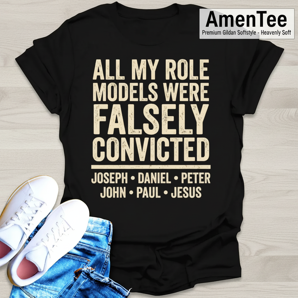 Falsely Convicted Role Models T-Shirt_clean