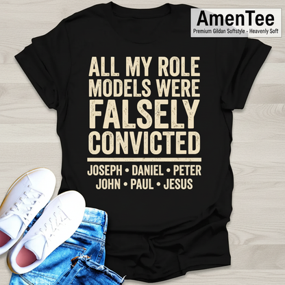 Falsely Convicted Role Models T-Shirt_clean