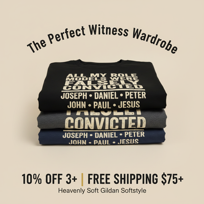 Falsely Convicted Role Models T-Shirt_stacked_promotion