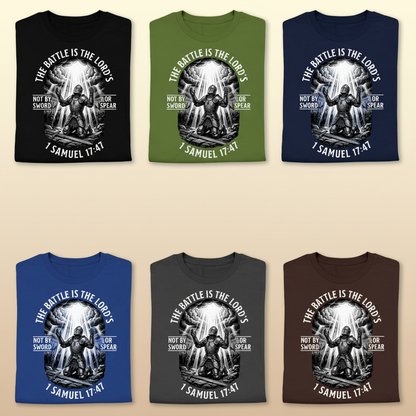 The Battle Is the Lord’s T-Shirt_6color_grid
