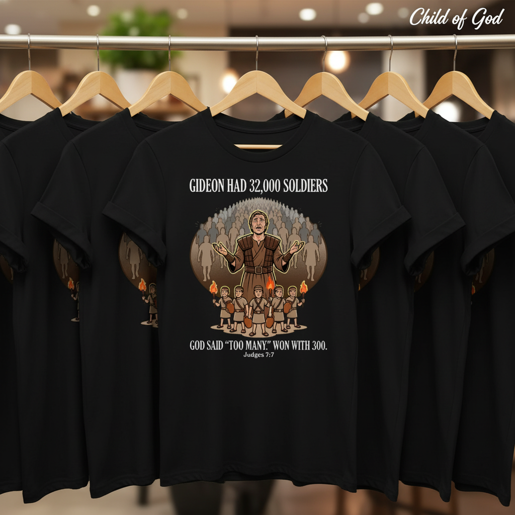 Gideon's Valor T-Shirt_boutique_rack