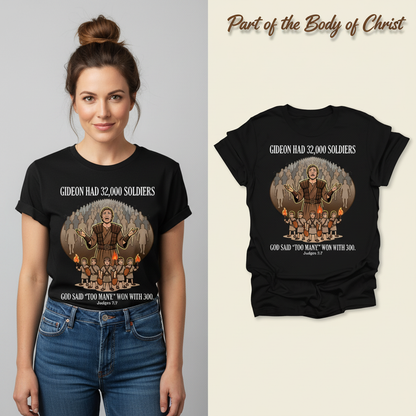 Gideon's Valor T-Shirt_model_flat