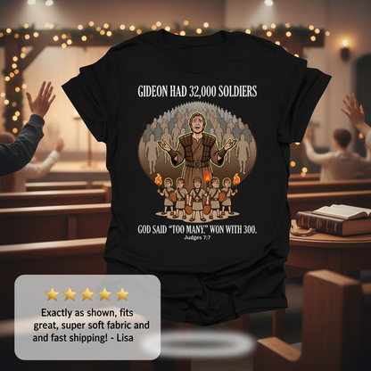 Gideon's Valor T-Shirt_review_5star