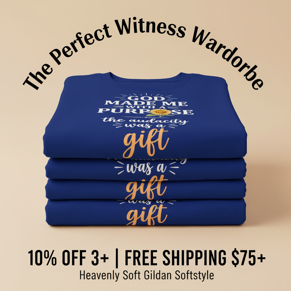 Purpose and Audacity T-Shirt_stacked_promotion