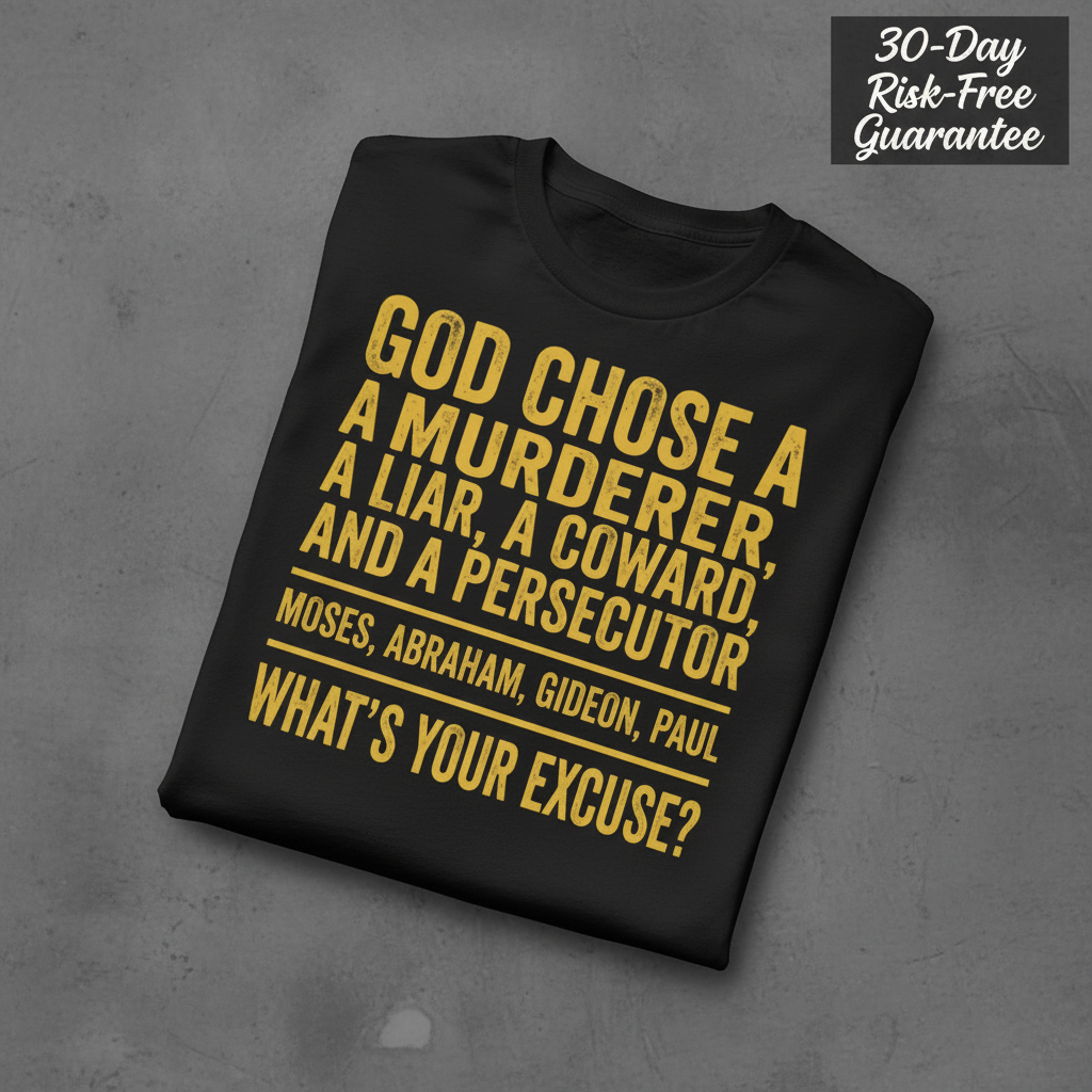 God Chose Ordinary People T‑Shirt_fold_tilt