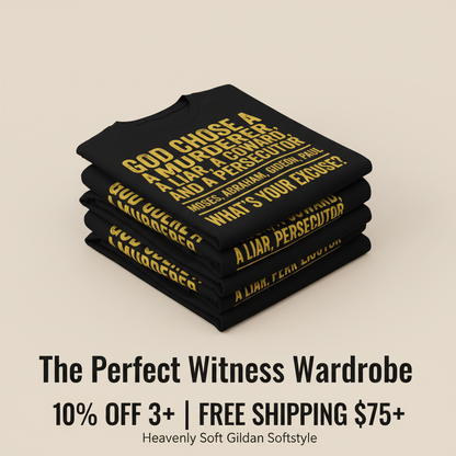 God Chose Ordinary People T‑Shirt_stacked_promotion
