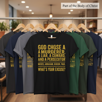 God Chose Ordinary People T‑Shirt_boutique_rack