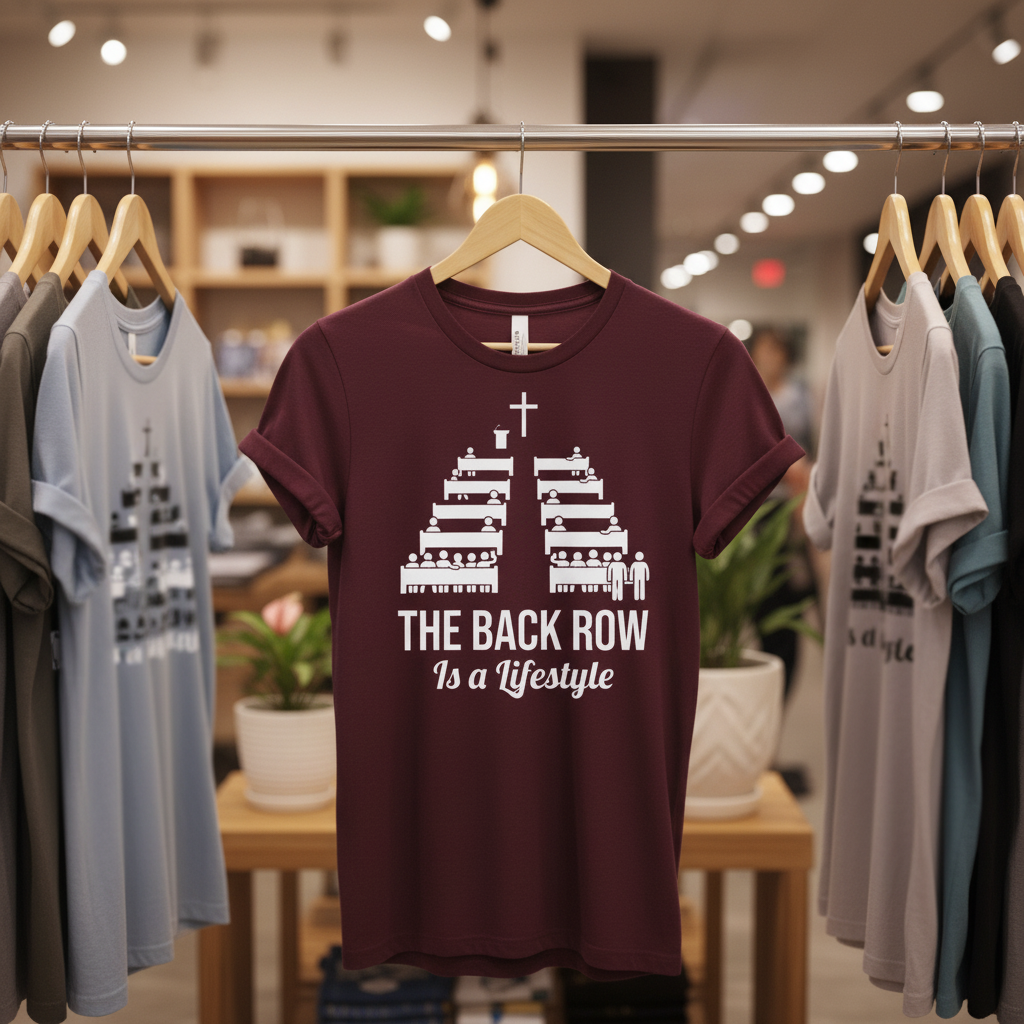 The Back Row Lifestyle T-Shirt_boutique_rack